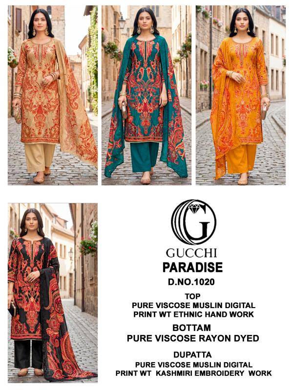 Gucchi paradise-1020 Dress material manufacturers in Chennai